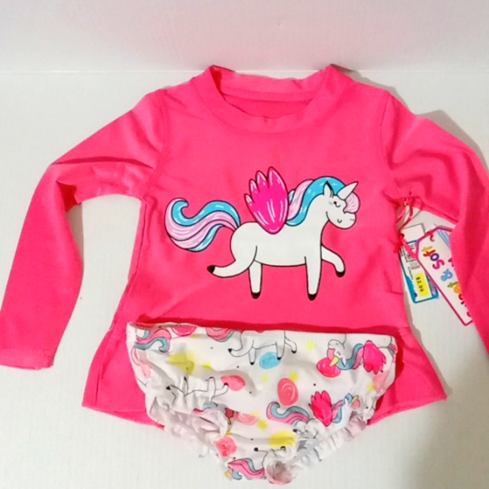 Girls bathing suit size 3t 2 piece